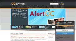 Desktop Screenshot of ocgov.com